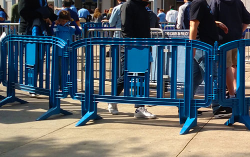 Movit Barriers at Stadium
